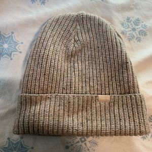 madewell wool beanie, oatmeal